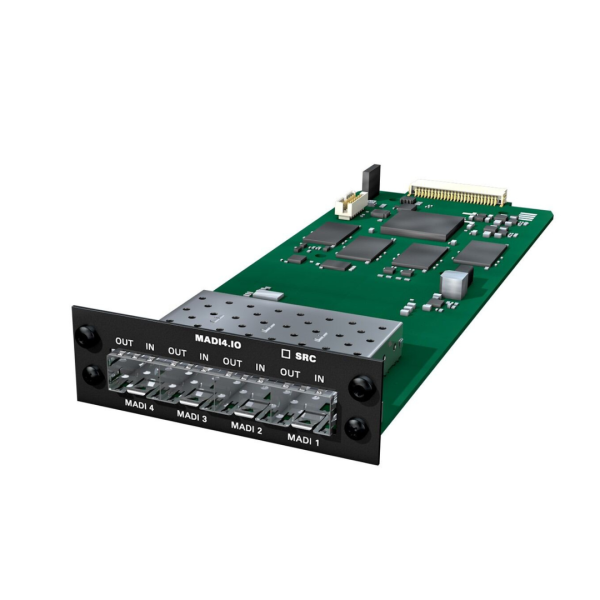 MADI4.IO - Modulo MADI I/O per PRODIGY.MX, 4 porte SFP MADI