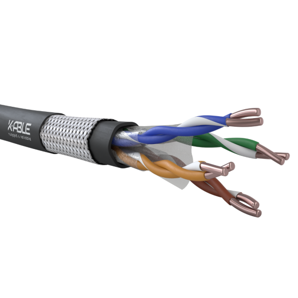 Cavo di rete 100 ohm S/UTP Cat6 4x2xAWG - Ø 8 mm