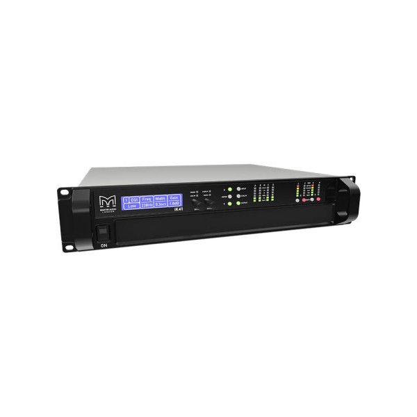 Amplificatore/Controller 4 canali, 2U Lightweight, 4 x 1500w/4 ohm, 96KHz DSP, network control DANTE